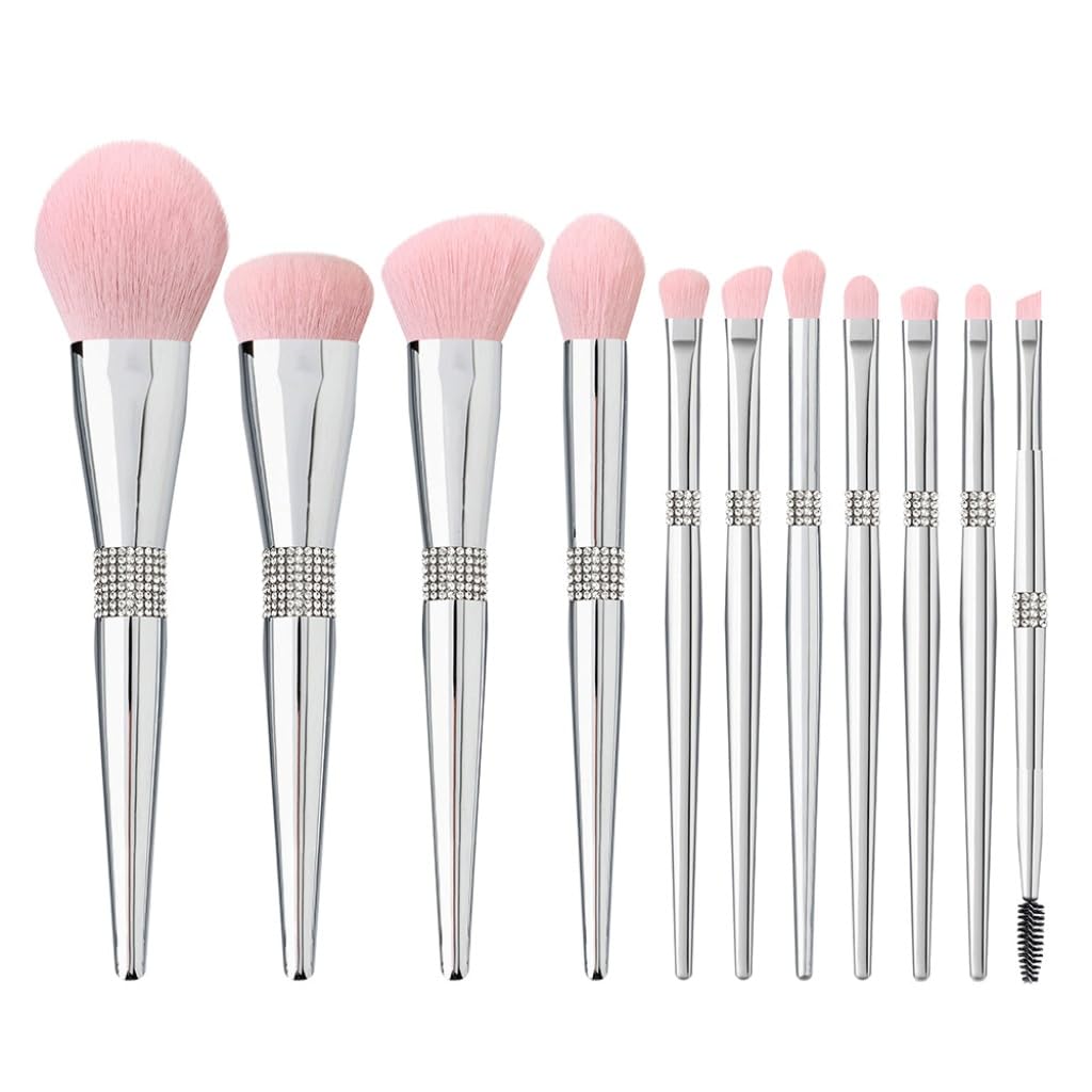 Undici Pennelli for Trucco di Fascia Alta con Strumenti di Bellezza for Il Trucco, Fondotinta for Ombretti, Capelli Morbidi