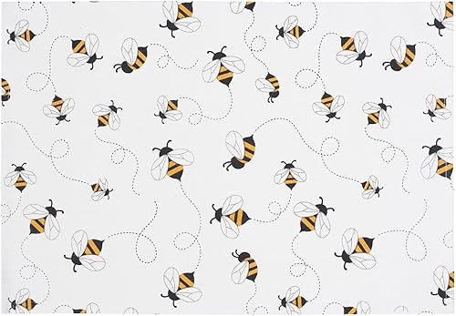 C&F Home, Juego de 4 manteles individuales, abeja de miel