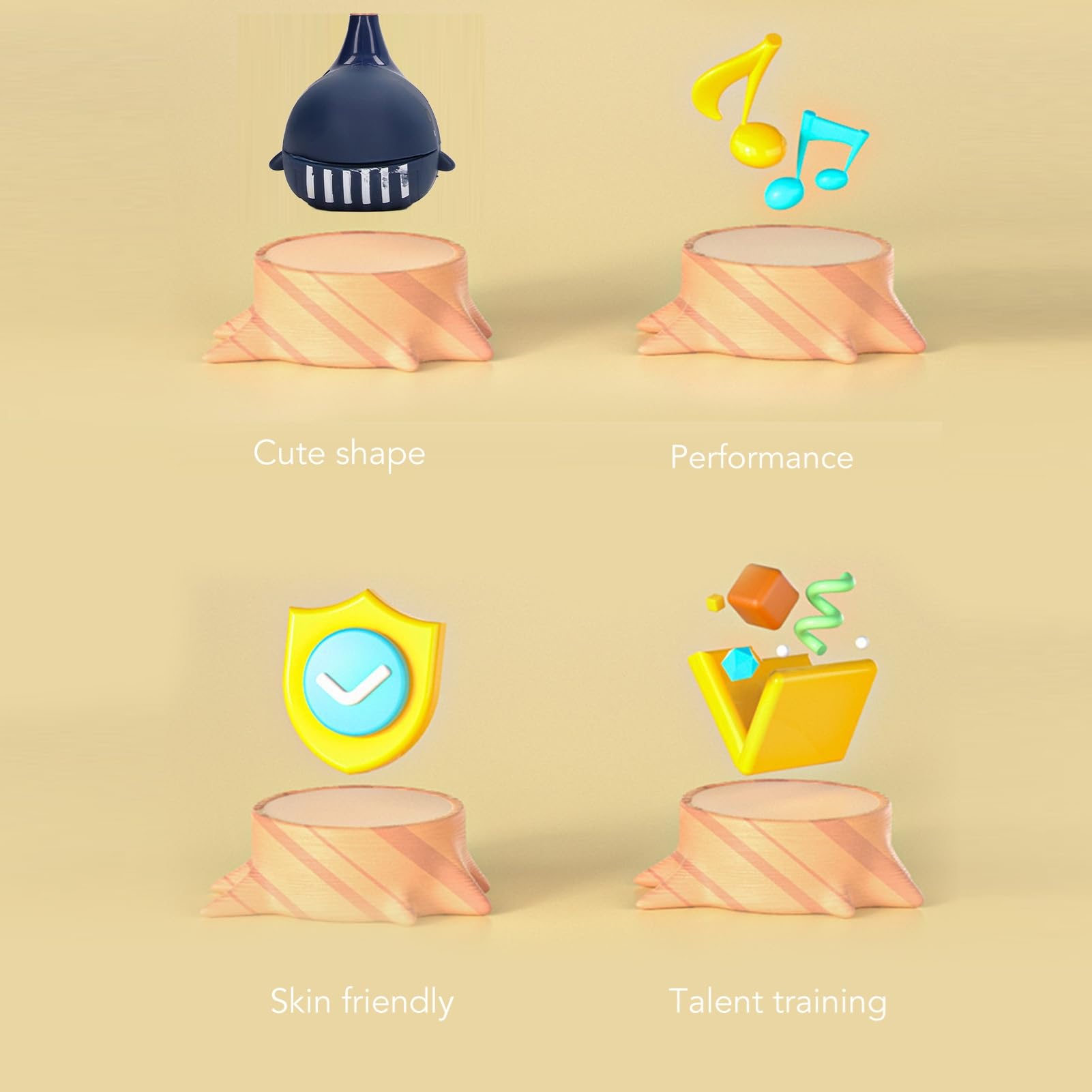 Japanese Cartoon Shaped Multifunctional Music Synthesizer Toy for Kids Improve Creativity and Charm of Music for Intellectual Development Excellent Plastic Material - Image 2