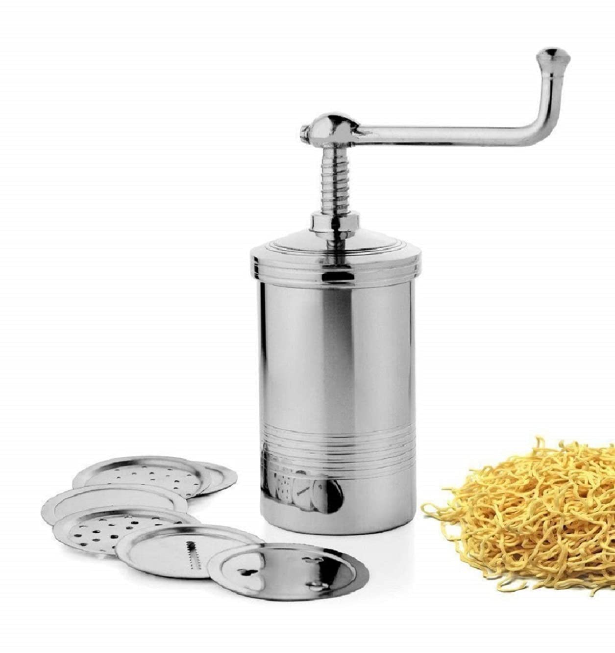 SEREE steels Stainless Steel Sancha Sev Chakli Gathiya Sevaiya Maker Chopper (1 Sev Machine)