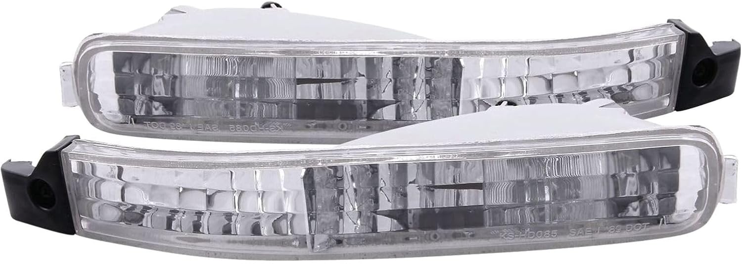 Signal Light Assembly Turn with Amber Reflector Chrome 1-Qty for Honda for Accord DX/EX/LX 1992-1993 511007