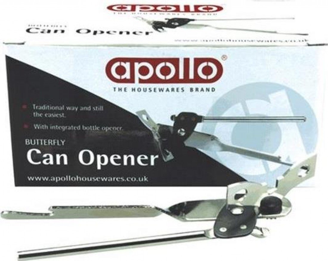 Silver Apollo 8834 - Butterfly Can Opener In