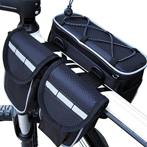 MAIYU Bicycle 4 in 1 Multi-function Front Frame Top Tube Pannier Bag Bike