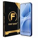 FIRST MART 3D Borderless Tempered Glass for Vivo V70 FE | HD Clear Edge-to-Edge Screen Protector, 9H Scratch Resistant, Oleophobic, Case-Friendly | Pack of 1 gallery image