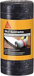 Sika - Fita asfáltica autoadesiva - Sika Baldrame preto - Impermeabilização - Baldrames e fundações - Fácil aplicação - 30cm x 10m