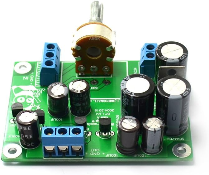 Angled view of the LJM PREAMP 9 module, showing input and output terminal blocks