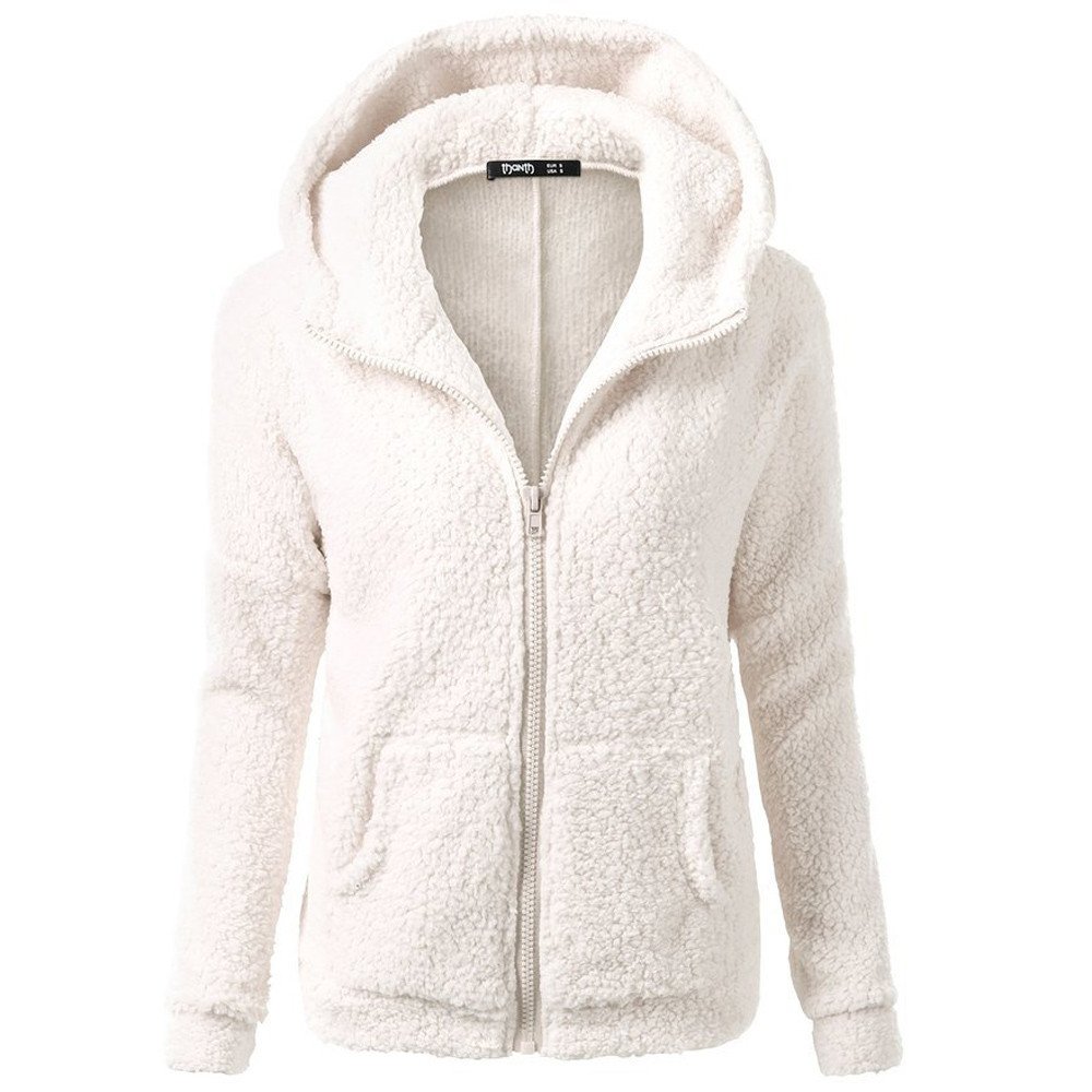 Veste Polaire Femme à Capuche - Chaud, Léger, Zippé - Pour Hiver, Style Décontracté