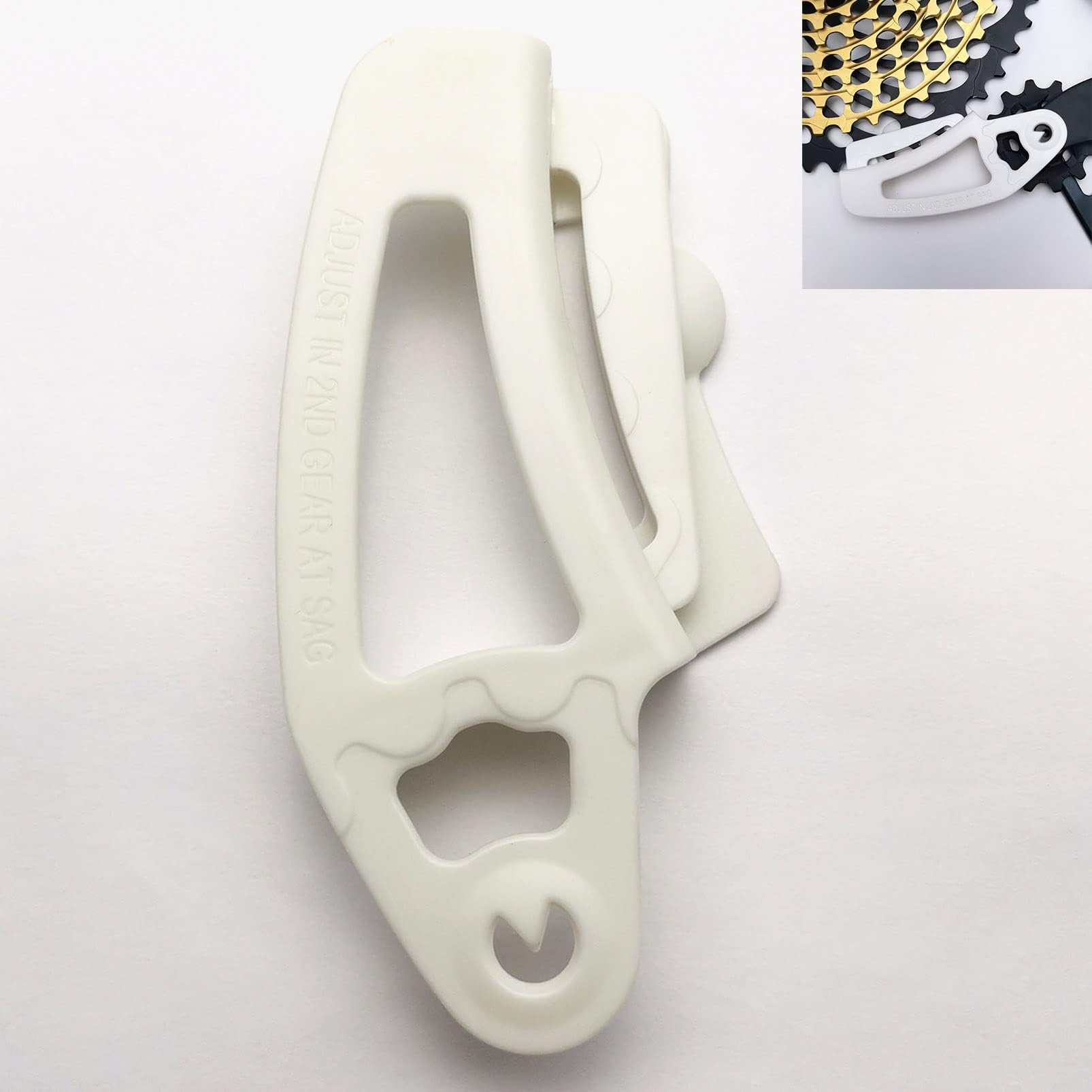 B Gap Tool for SRAM AXS Eagle Chain Gauge, Gap Adjustment Tool for SRAM Rear Derailleur MTB [ White - Eagle 50/52t Cassettes,12 Speed]