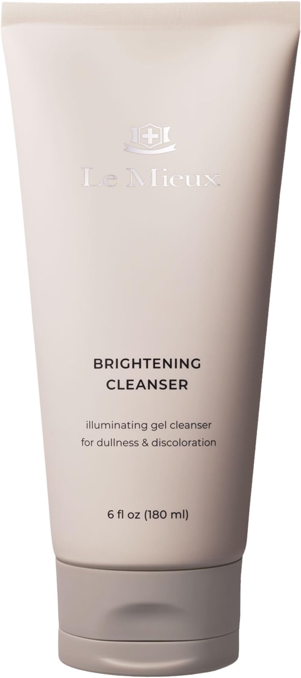 Le Mieux Brightening Cleanser - Face Wash with Vitamin C, Mandelic Acid & Antioxidant Glutathione for Soft Glowing Skin, No Parabens or Sulfates (6 oz / 180 ml)