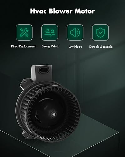 Vista 127 de SCITOO 700188 Reemplazo del motor del ventilador HVAC con jaula de ventilador para Toyota Tacoma 2005-2015, reemplazo OE - 87103-04043, 87103-04044