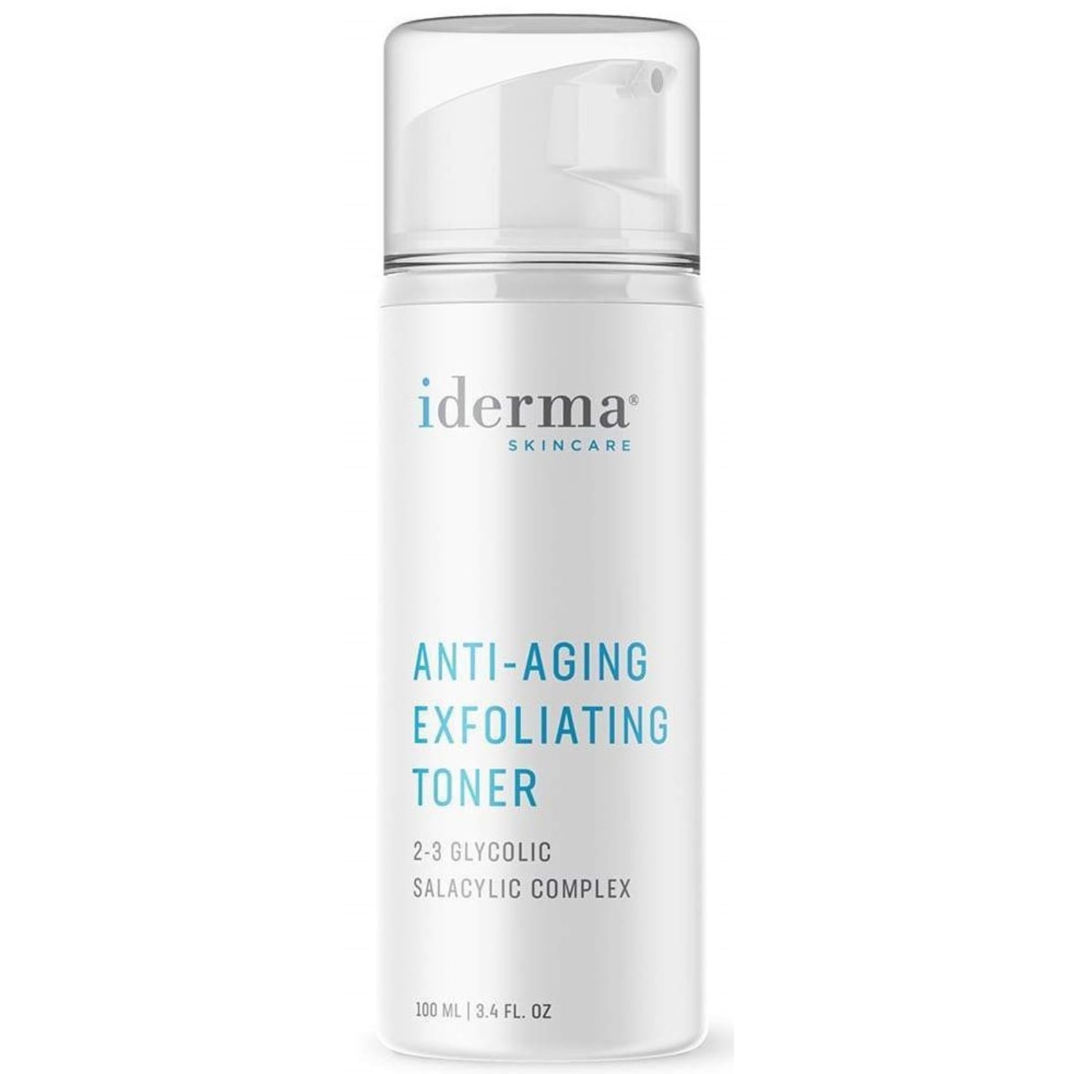 Anti-Aging Exfoliating Facial Toner – Hydrating Toner for Face Formulated for Women, Oily Complexion, Clear Skin, Balanced Texture, Astringent Care, Radiant Appearance, Gentle Face Treatment by iDerma 1
