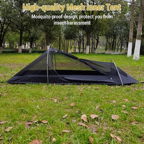 Carpa ultraligera para 1 persona mewmewcat miniatura 4
