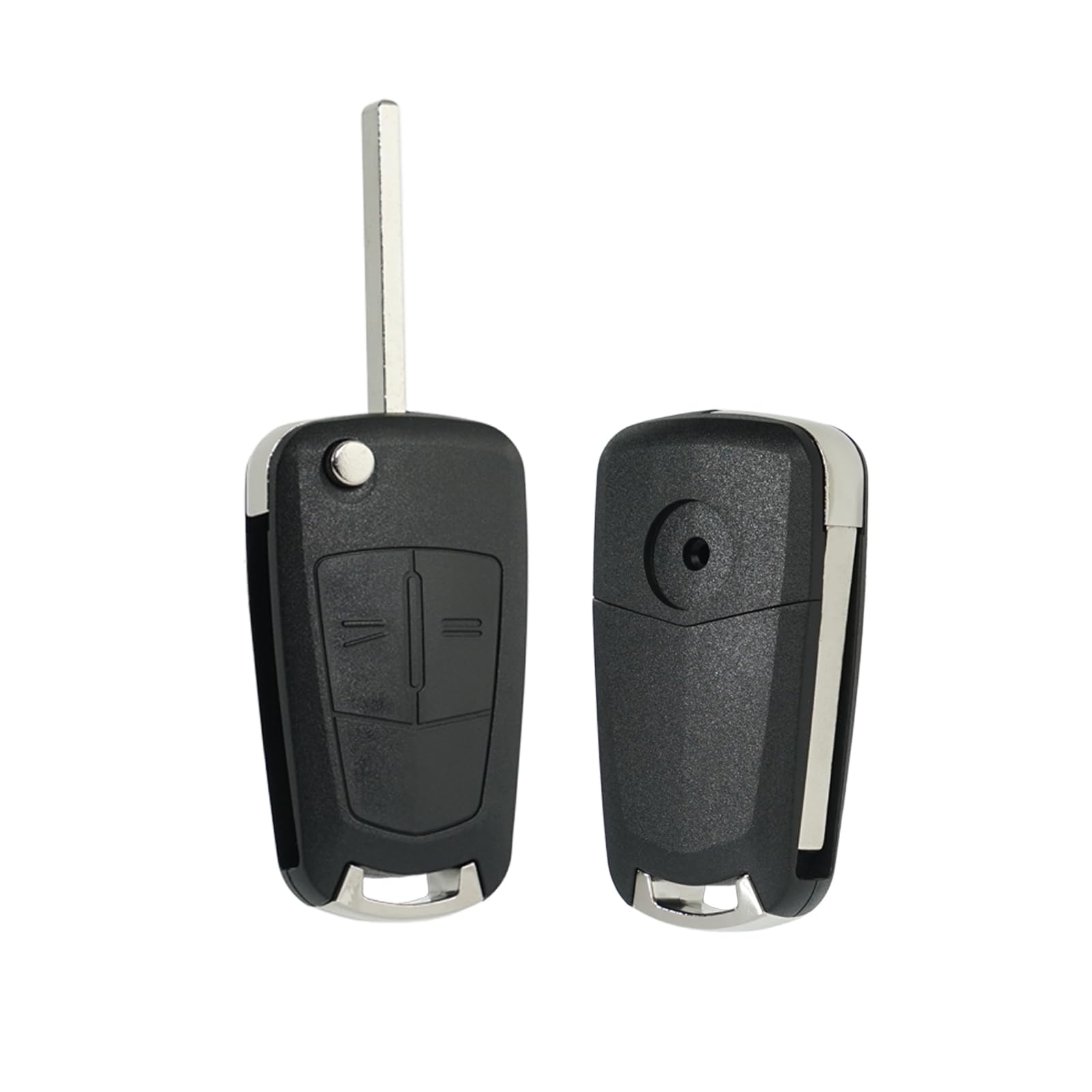 SUPALAND Guscio Chiave di Ricambio a 2 Tasti Per Telecomando Auto Con Lama Per Opel Astra Vectra Corsa Signum Zafira Meriva Tigra Antara Karl