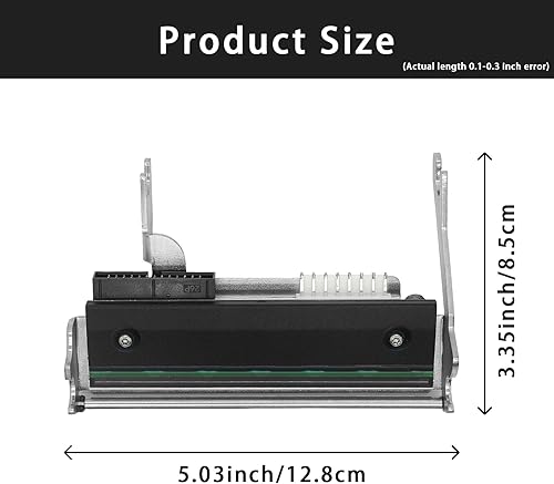 Miniatura 6 de ARTSIM Cabezal de impresión térmico de 203 DPI para impresoras Intermec PM43PM43C - No de pedido 710-129S-001 - Cabezal de impresión de repuesto de