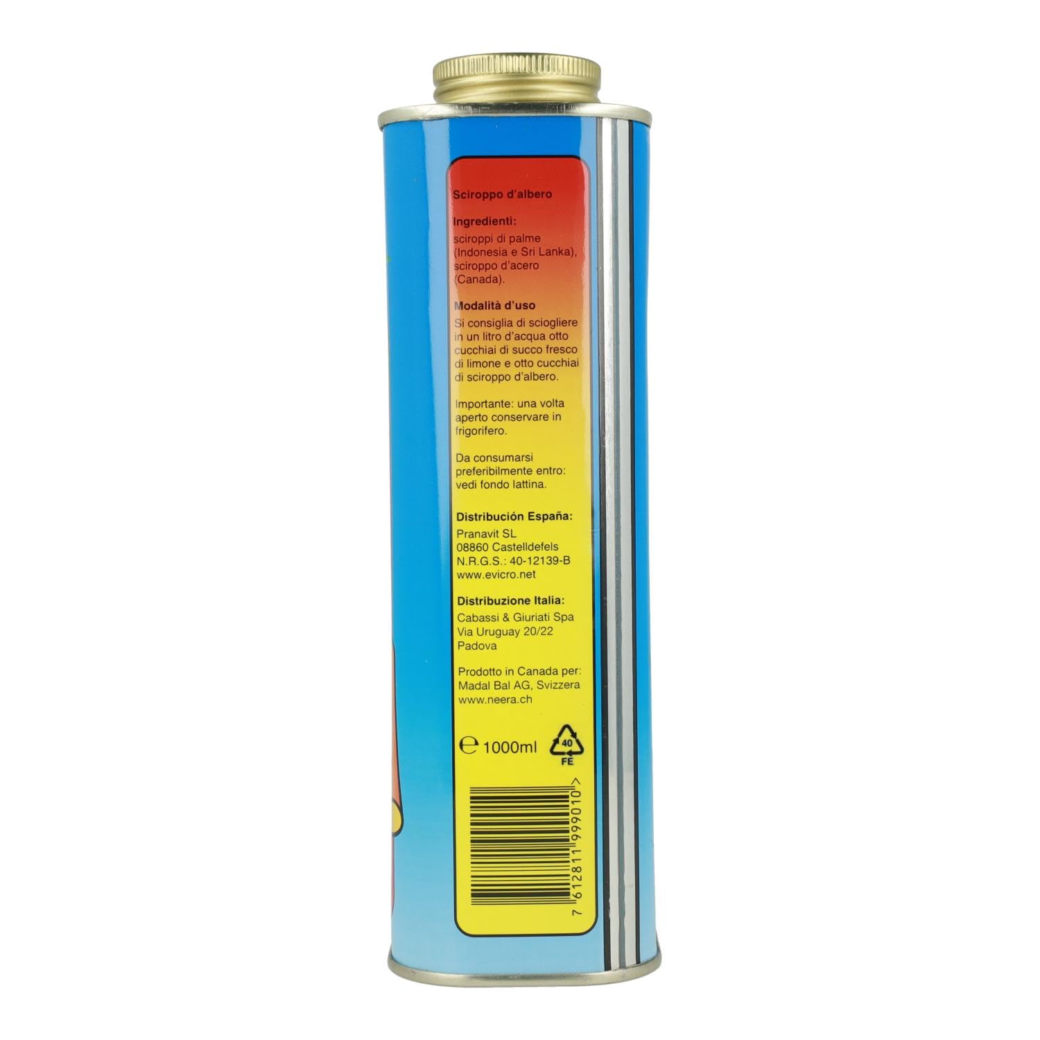 Madal Bal Sirope de Savia Neera- 500 ml