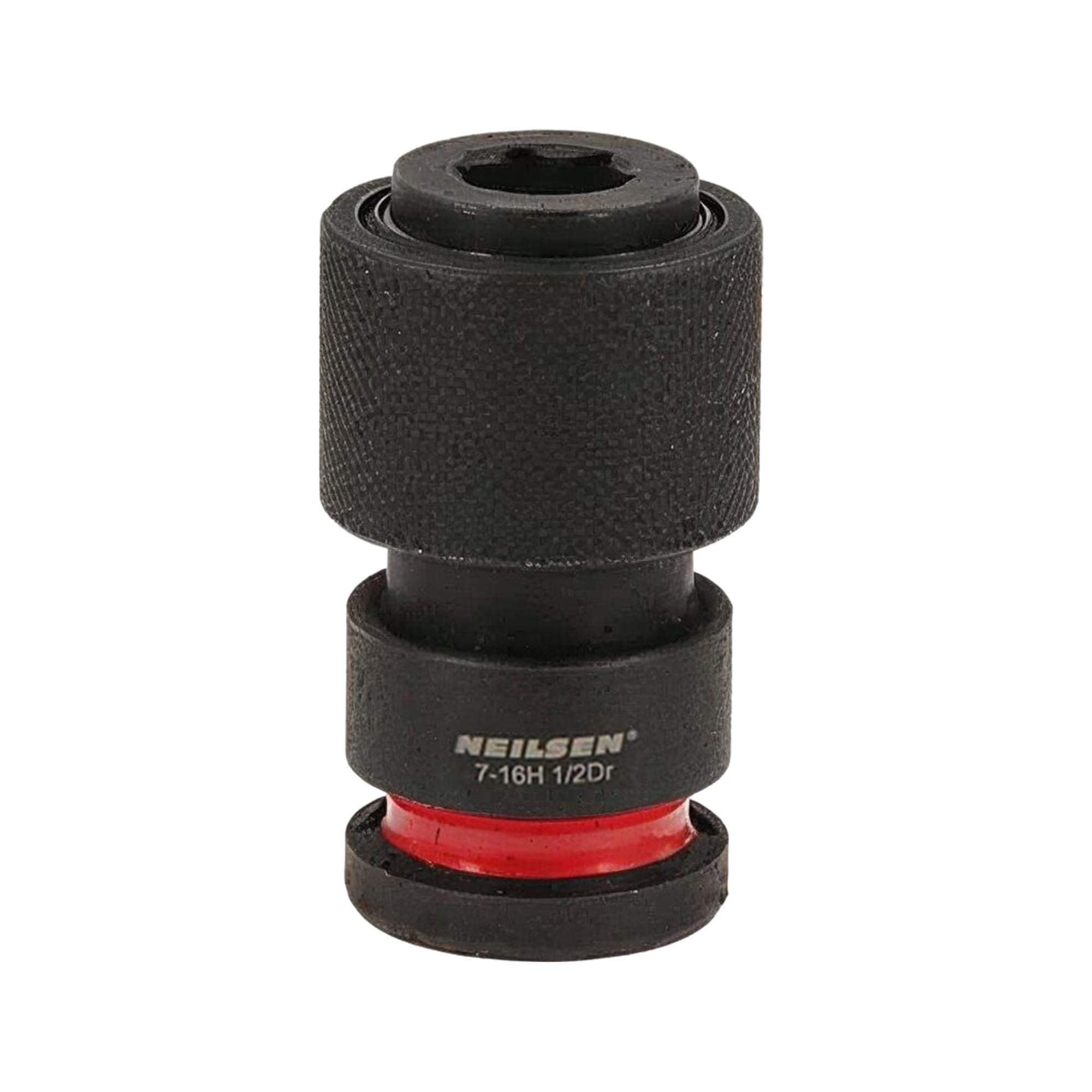 Neilsen CT6023 1/2in Square to 7/16in Hex Impact Adapter with Quick Release