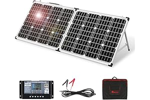 Dokio Portable 100W Solar Panel: Powerhouse for Outdoor Adventures