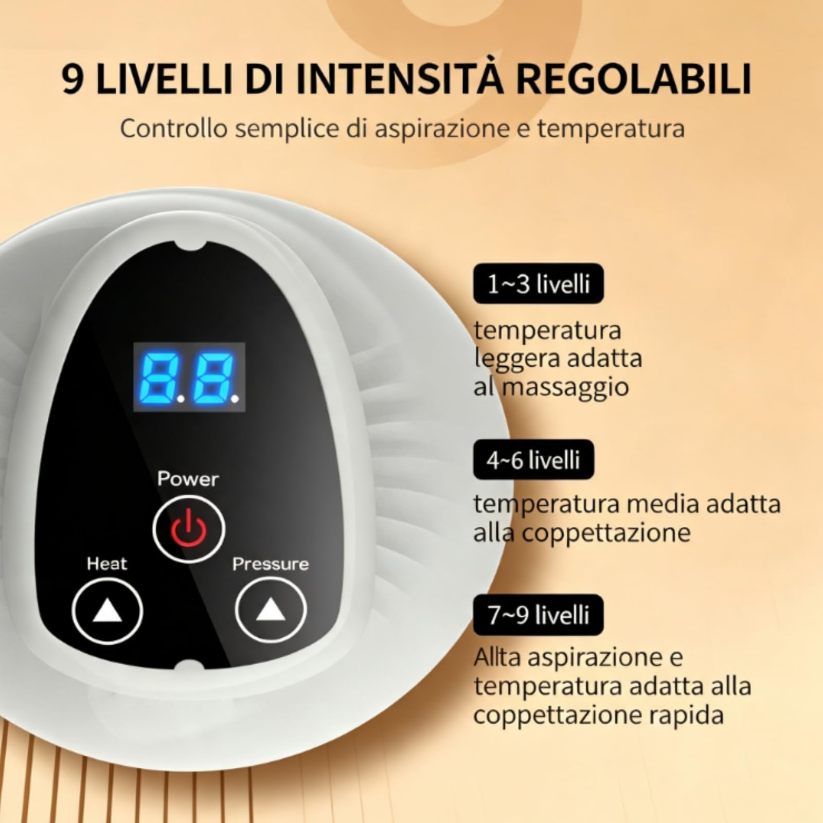 Vacuvia Cellulite Massaggiatore 4 in 1