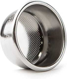 Crema Coffee Products | Triple Shot 54mm Portafilter Filter Basket for Breville Espresso Machines | Stainless Steel