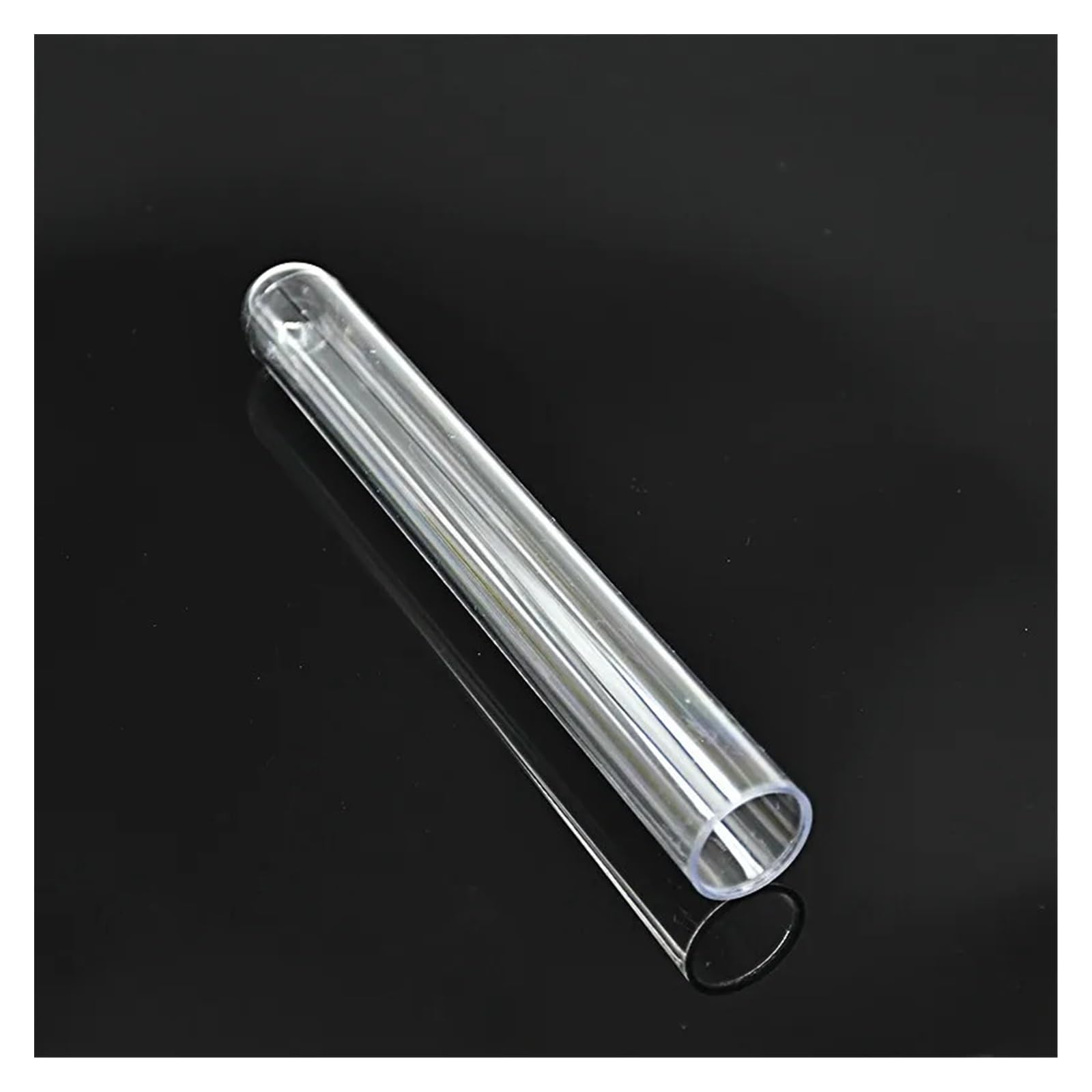 Hartplastik-Reagenzglas 20 mm x 150, Polystyrol-Reagenzglas 30 ml, hochtransparent, 50 Stück/Packung