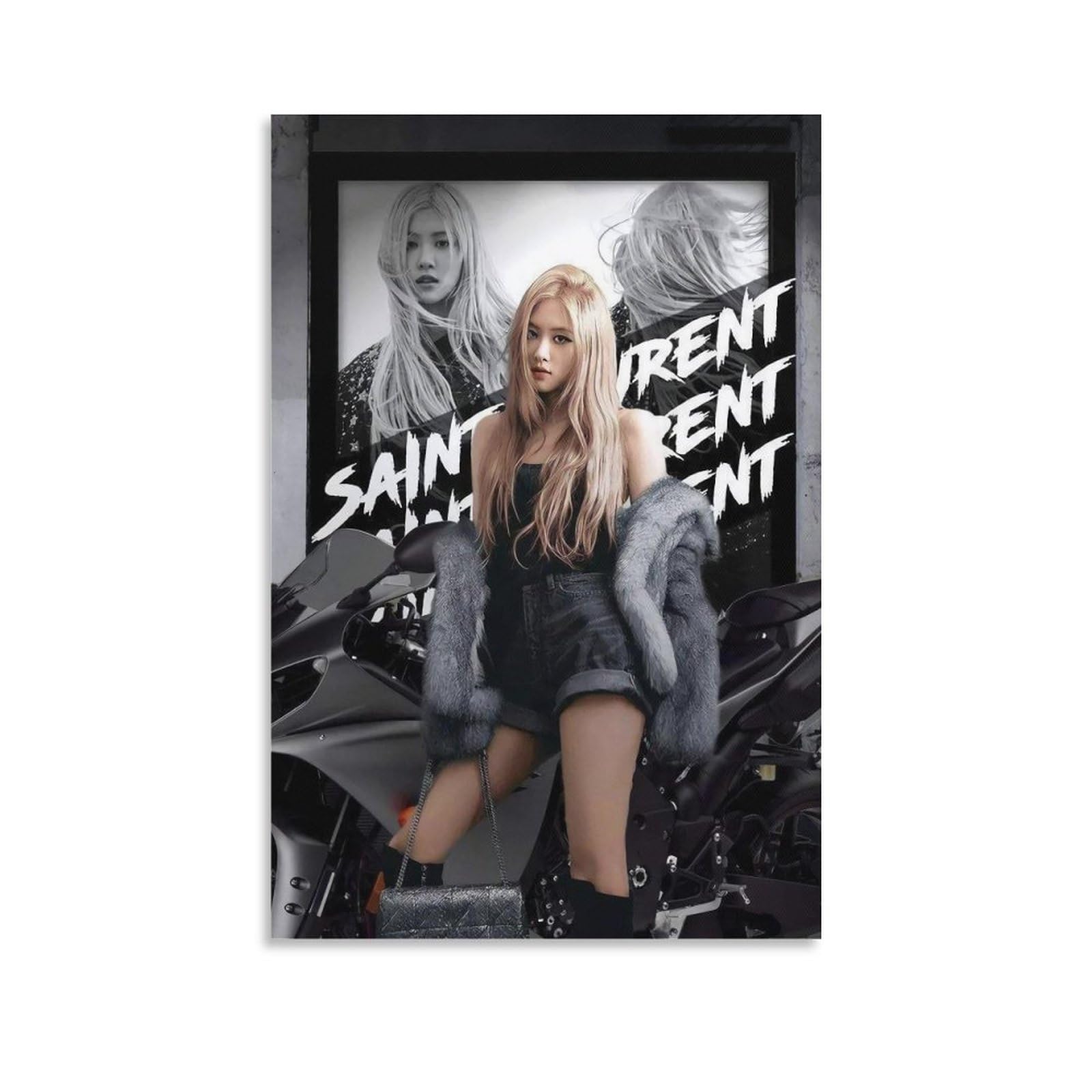 BLACKPINK フォトポスター Amazon.co.jp: Blackpink Park ChaeyoungRosé ロゼ ポスター 韓