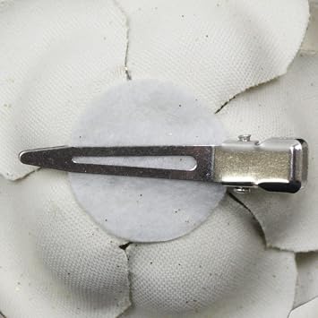Blue Glitter Rose Hair Clip from Sourpuss Clothing,One Size