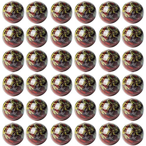 Natural Stone Beads 100pcs 8mm Dragon Blood Stone Round Genuine Real Stone Beading Loose Gemstone Hole size 1mm DIY Charm Smooth Beads for Bracelet Necklace Earring Jewelry Making (Dragon Blood Stone)