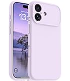 OTOFLY Magnetic for iPhone 17 Case,Compatible with Magsafe,Classic Liquid Silicone Mobile Phone Case,Integrated Camera Control Button,Anti-Scratch Microfiber Lining, Cloud Mauve