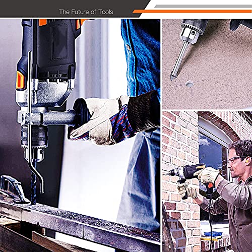 Taladro-Percutor-850W-3000RPM-Taladro-Electrico-con-Varios-Accesorios-y-Maletin-Portatil-Martillo-Taladro-2-Funciones-en-1-360-Empunadura-Giratoria-de-Metal