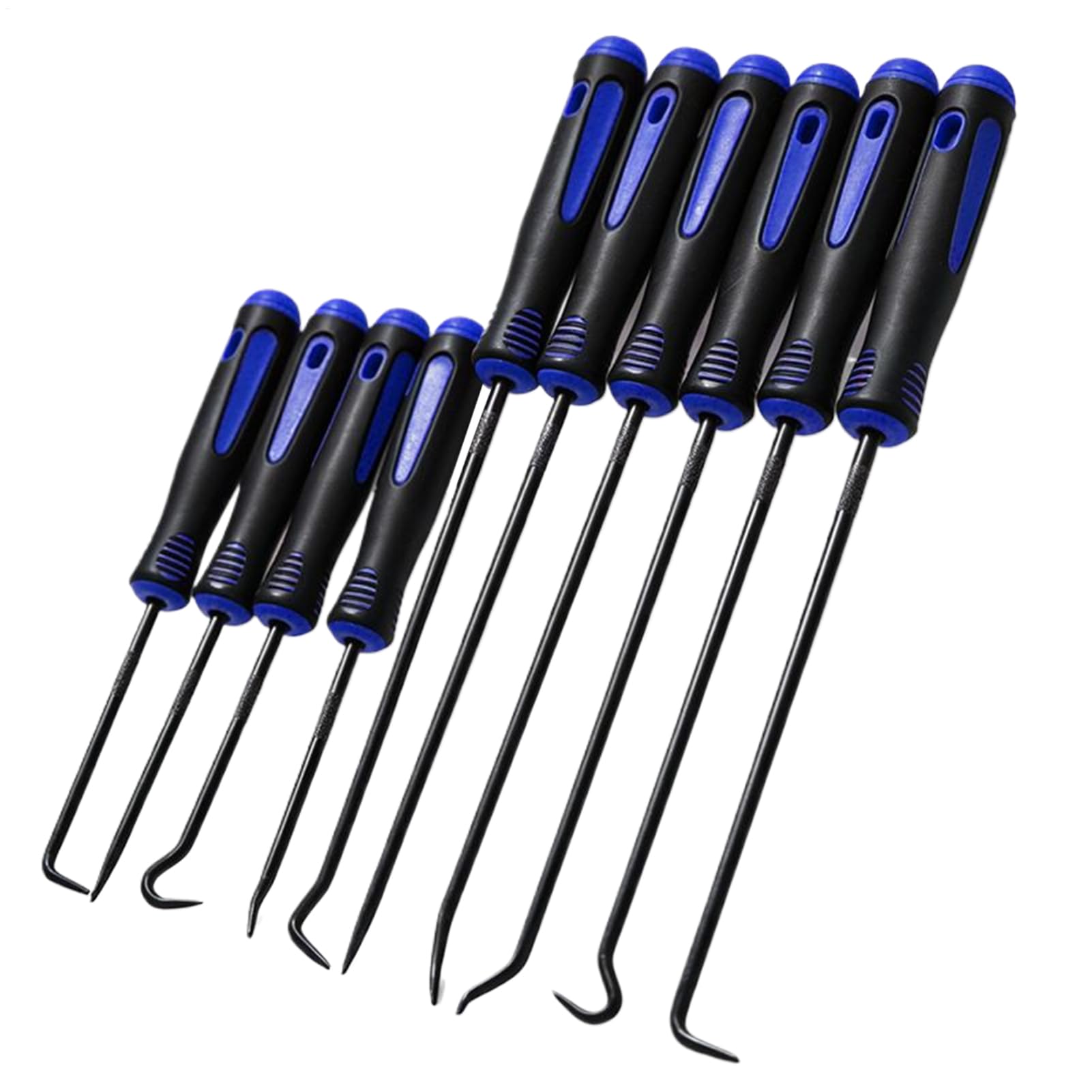 Hook and Pick Set | 10-Piece Maintenance Pick Tools Kit | Precision Hook Kit | for Automotive Garage Mechanic Home Workshop Outdoor Industry