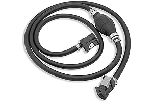 Extended Life Marine Quality Outboard Motor 1/4" Fuel Line and Primer Bulb