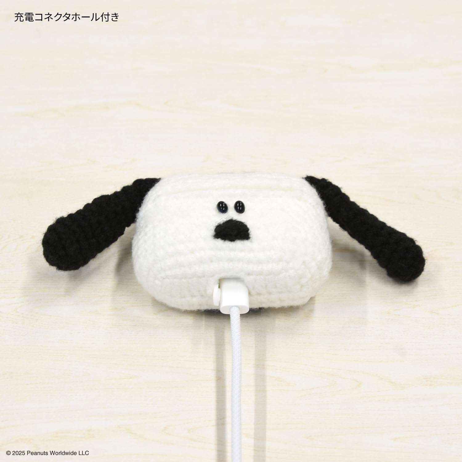 Gourmandies SNGG-109A Peanuts Snoopy Knitting Case for AirPods Pro (2nd Generation) / AirPods Pro
