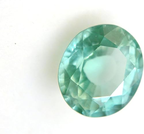 Julius Jewelry Gema ovalada natural de Brasil azul quilates ovalada de piedra Ct corte CT CT Turmalina verde piedras preciosas sueltas excelentes 57