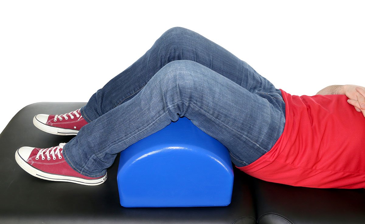 Skillbuilders 30-1251 Positioning Wedge, Knee Saddle Crescent, 22