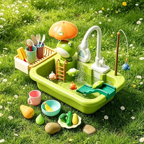 Table à eau extérieure avec pompe jouet de piscine pour jardin - 3