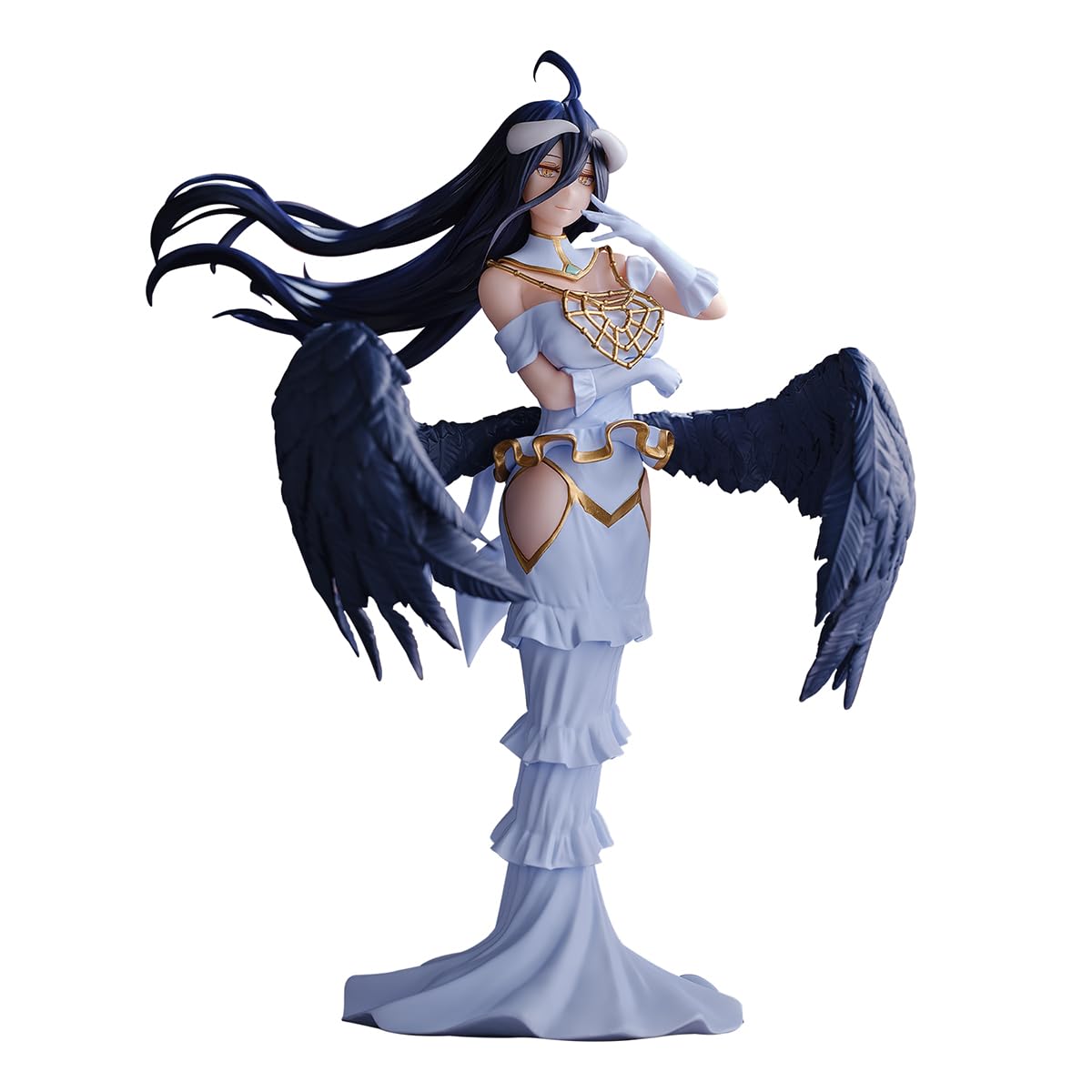 Banpresto Figurine d'action Albedo Overlord, 20 cm, BP28799P Multicolore, Figurine à Collectionner, idéale pour Les Fans d'Anime