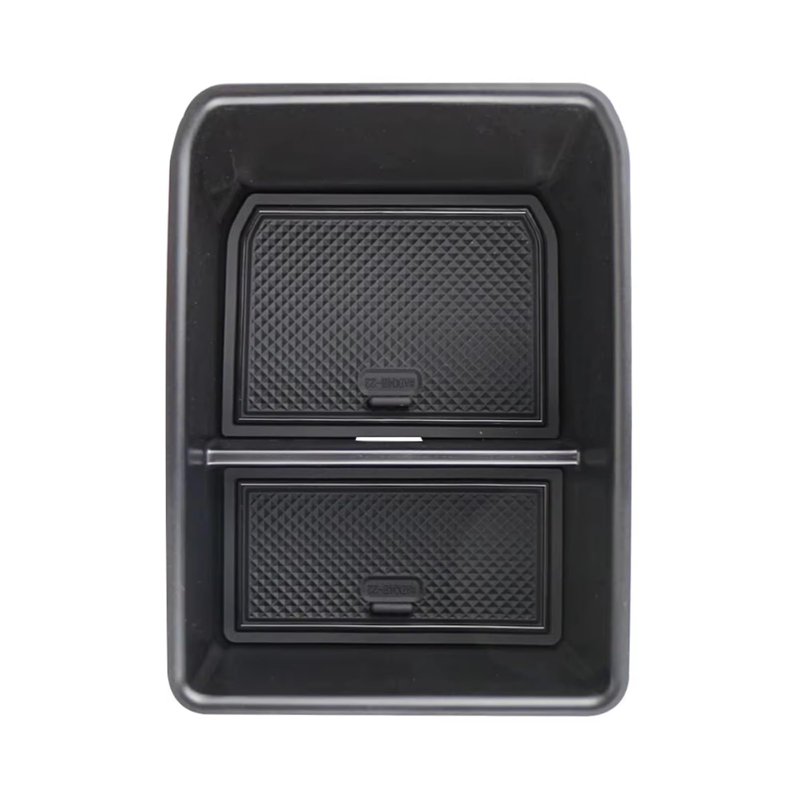 HNDZCYSMGS Boot Organiser Compatible With Q4 Q5 For E-Tron 2022 2023 2024 2025 2026 ABS Car Armrest Storage Box Central Console Organizer Tray Interior Accessories