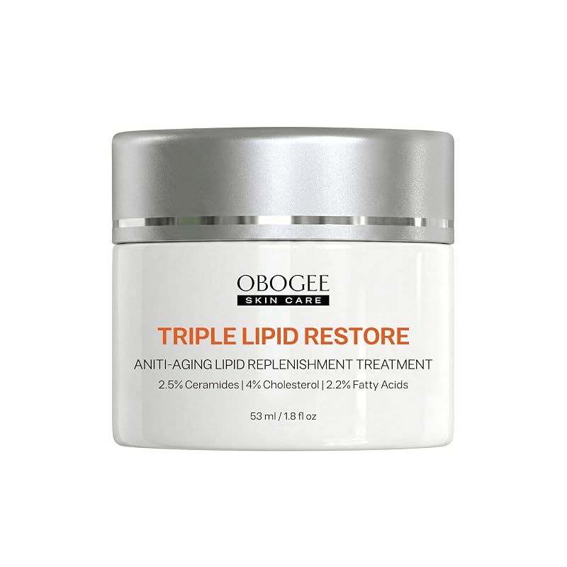 Hidratante facial OBOGEE com ceramidas, colesterol e ácidos graxos