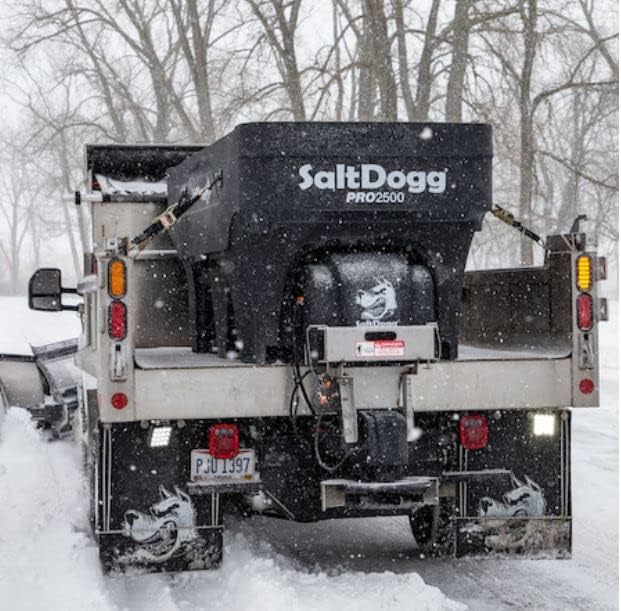 Buyers Products SaltDogg Pro Series Salt and Sand Spreader - 30 Cubic Ft. Hopper, Model Number PRO2500