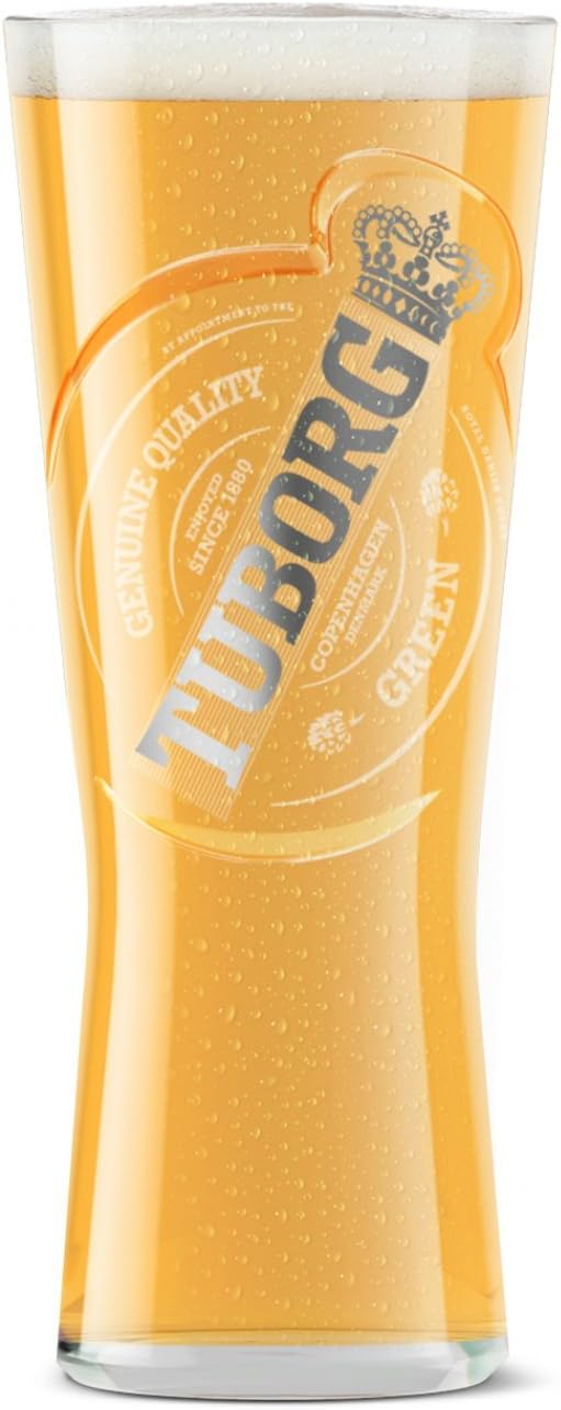 Tuborg 20oz Toughened Pint Glass (Set of 4)