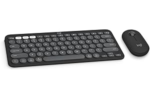 Logitech Pebble 2 Combo for Mac: Slim and Quiet Wireless Keyboard and Mouse