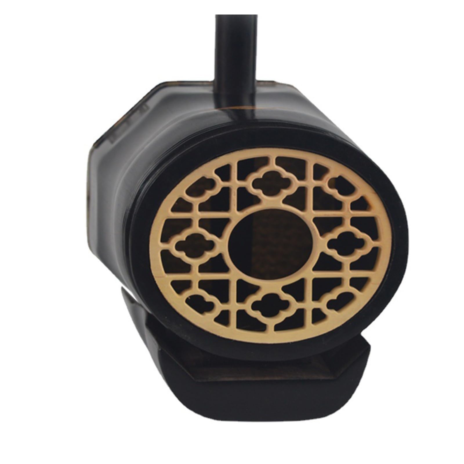 Erhu chinois, Erhu chinois octogonal plat à 2 cordes en bois de santal noir avec étui et accessoires