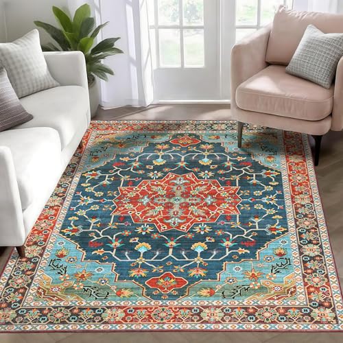 Tapete decorativo Boho WILLSUN 3x5 para interior lavable miniatura 1