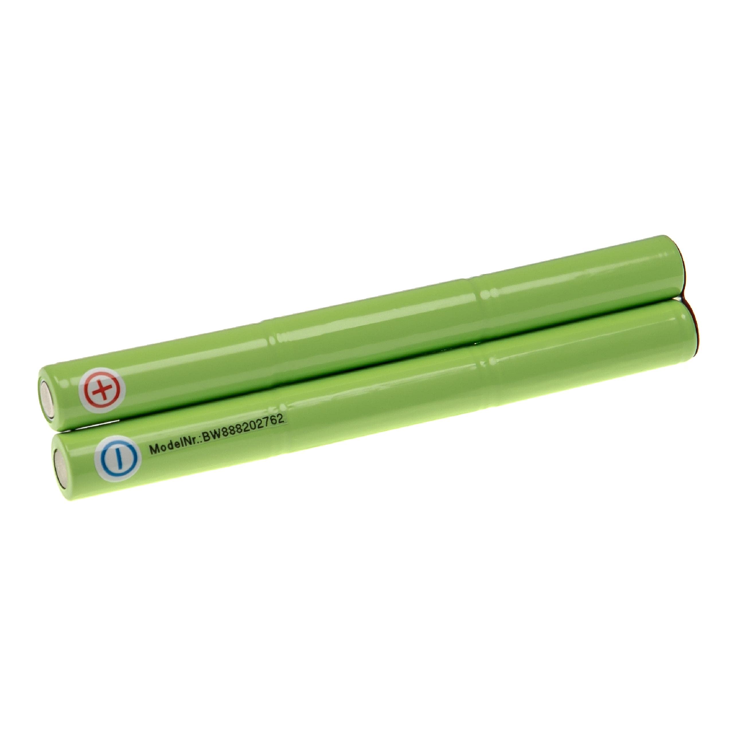 vhbw Batería reemplaza Soehnle Scale 618.010.004 para medidor (1600 mAh, 7,2 V, NiMH)