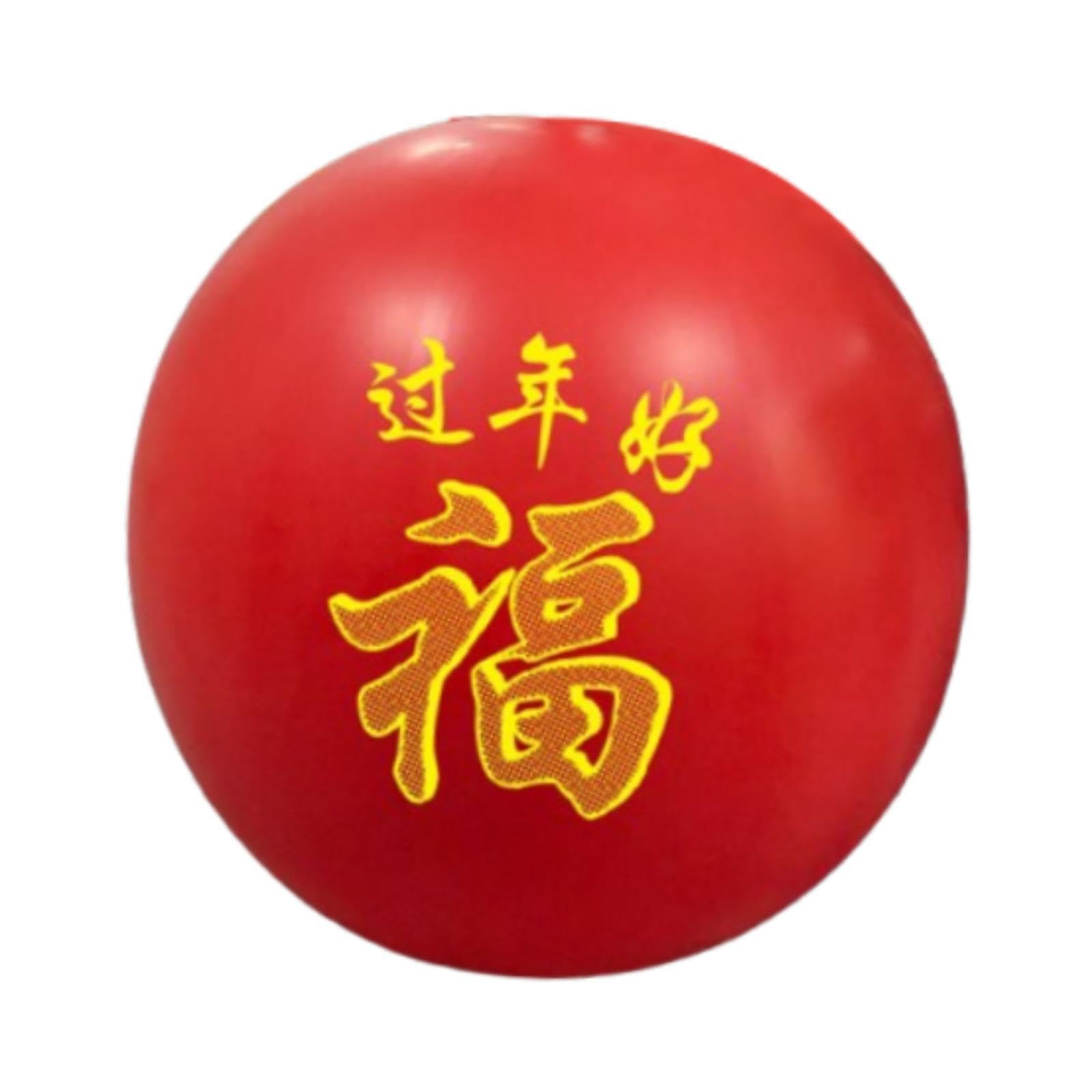 Globo Grande Decoración de Fiesta Globo Gigante Látex Resistente Elegante Diseño Redondo Adecuado para al Aire Libre Celebraciones Decoración, Style B