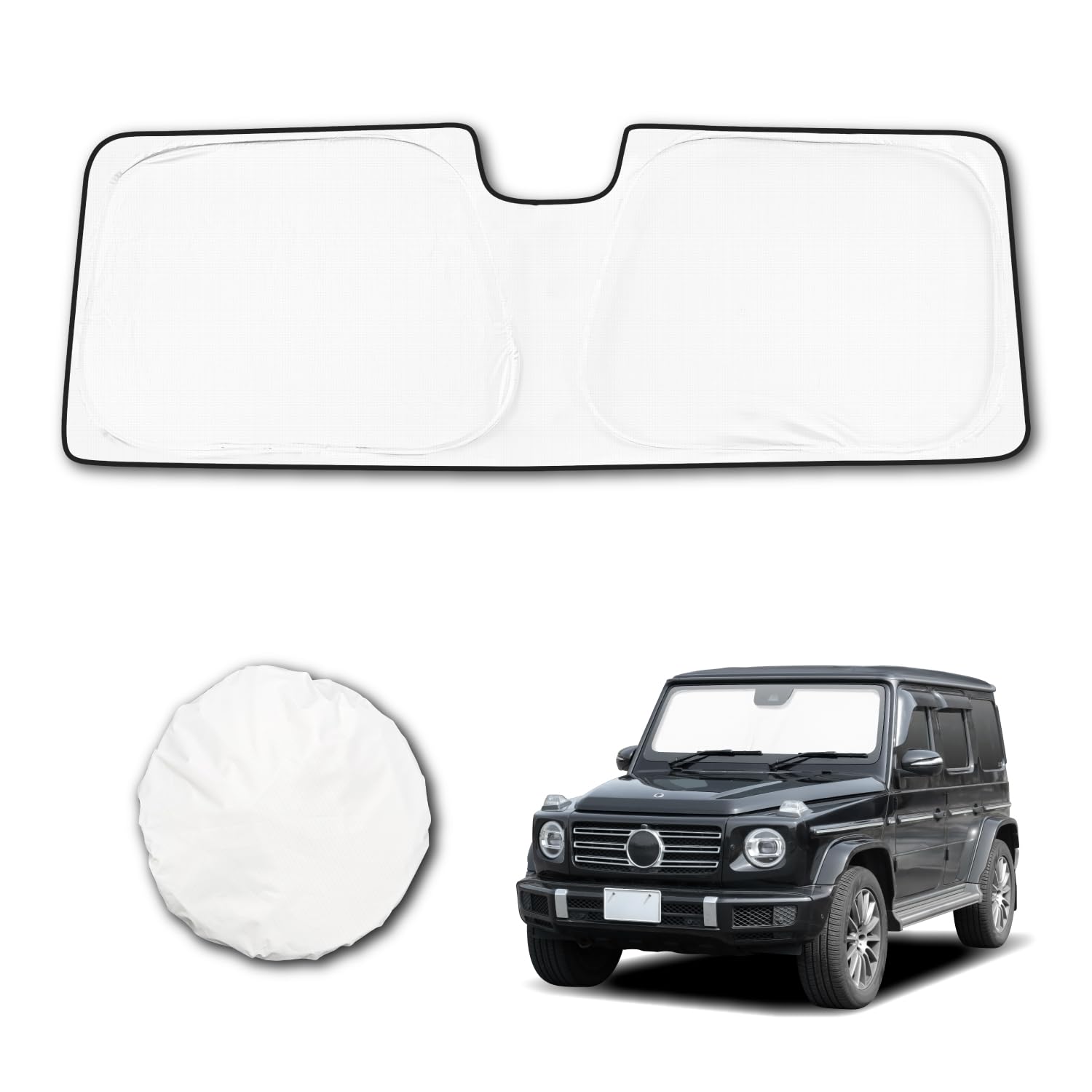 Amazon.co.jp: セイワ(SEIWA) 高遮熱 サンシェード 車種専用 ベンツ G