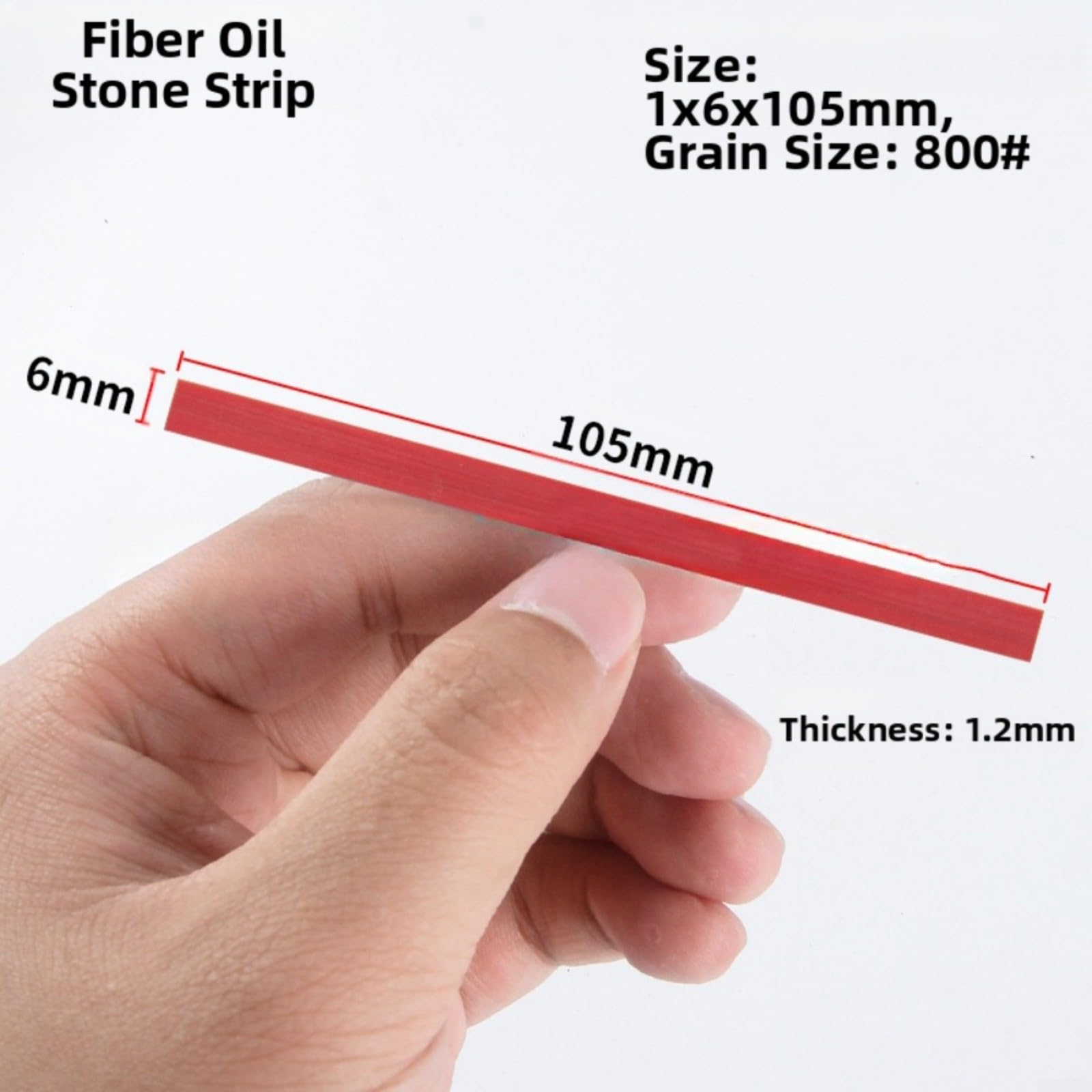 Juego de limas de pulido de precisión ultrafinas, tiras abrasivas de fibra de 1 mm en grano 8 #180-#1200 para molde, joyería, relojería, resistente al calor, para herramientas de portabrocas
