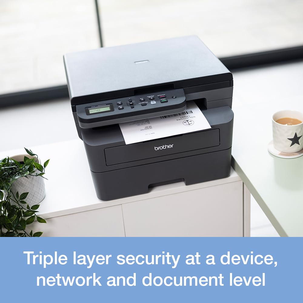 Brother DCP-L2620DW Laser A4 1200 x 1200 DPI 32 ppm Wi-Fi (DCP-L2620DW 3IN1 MONO LASER - PRINTER DARK GREY 30PPM 600X600)