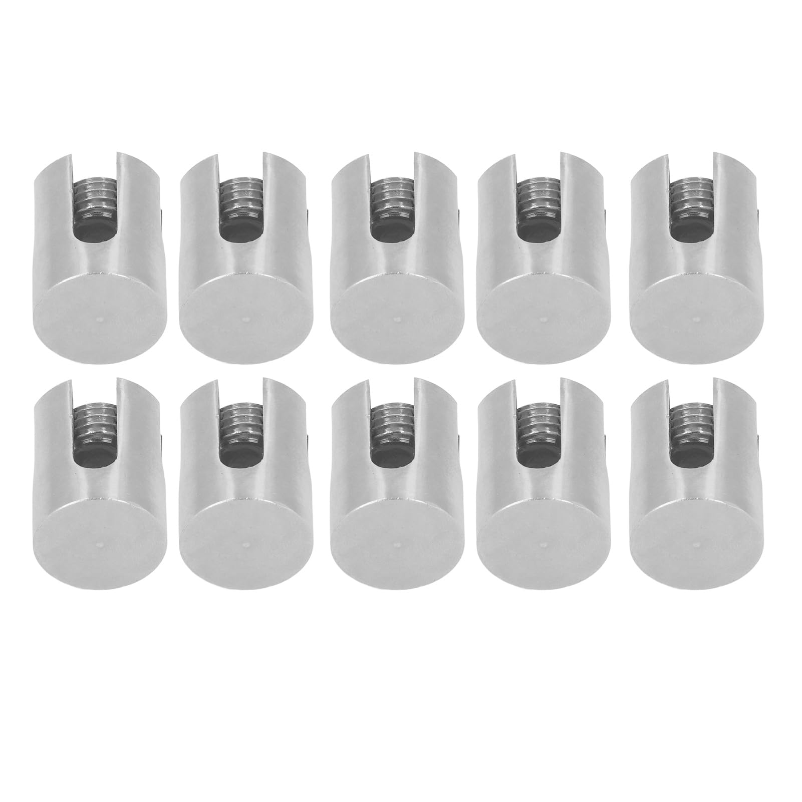 Hardware di posizionamento ad angolo di 90 gradi per fune fino a 8 mm di diametro - 10 pezzi Morsetto per cavo a croce in acciaio inossidabile 316 Clip per fune per ringhiera