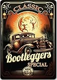 Klassisches Bootleggers-Metallschild